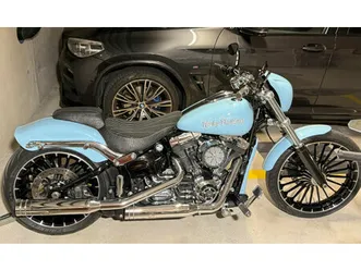 harley-davidson fxsb 1690 softail breakout, custom, occasion, chf 19'500.-