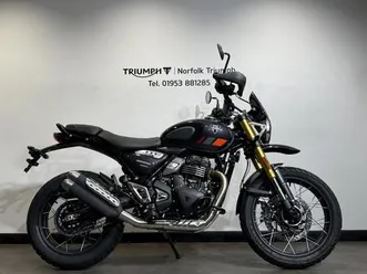 triumph scrambler 400 xc 400 cc