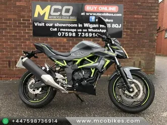 kawasaki z-125 2025 with 2229 miles immaculate