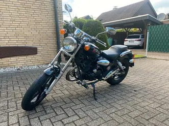 kymco zing 2 darkside 125 ccm motorrad chopper ez 2010 tüv 09/27