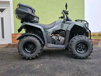 quad atv kymco mxu 300it lof mit zubehör