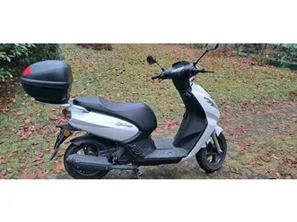 peugeot kisbee 4t, weiß, mit koffer