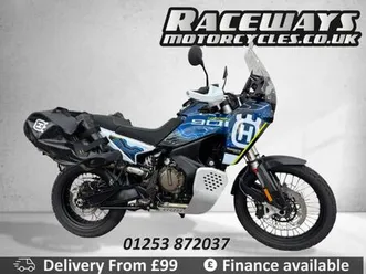 husqvarna 901 norden expedition 2023 23 reg 5,463 miles blue used motorcycle
