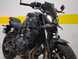 yamaha mt 07 2025 full black odivelas
