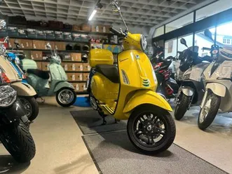 vespa primavera 125 sport eu5+ gelb sondermodell