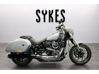 2024 harley-davidson flsb softail sport glide 107 in billiard grey