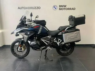bmw r 1250 gs trophy abs blu/azzurro