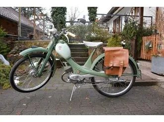 nsu quickly bj.:1960 - grün - papiere und zubehör - top zustand