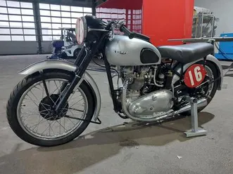 triumph t100 mit originalem race kit baujahr 1947