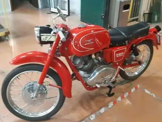 moto guzzi lodola 235 c.c. gran turismo rosso