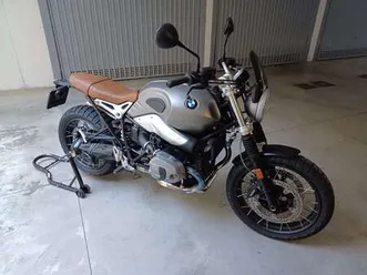 bmw r ninet scrambler grigio