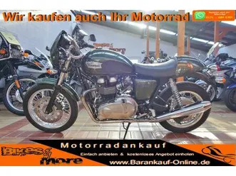 triumph thruxton 900 efi+2hd+navi+19750km+reifen neu+top