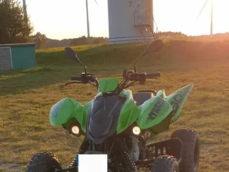 access motor xtreme sx 480 enduro triton 450 nitro green grün