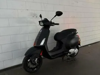 nieuwe vespa sprint s 50 mat zwart — scooters | vespa — marktplaats