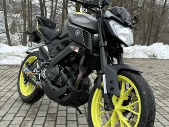 yamaha mt 125 night fluo kat a1,b niski przebieg bochnia