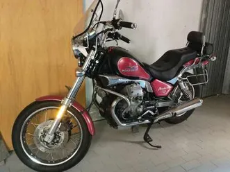 moto guzzi nevada 750 club rosso