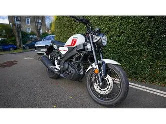 yamaha xsr125 roadster/retro petrol manual euro 5 (15 ps) 124 cc