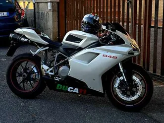 ducati 848 bianco