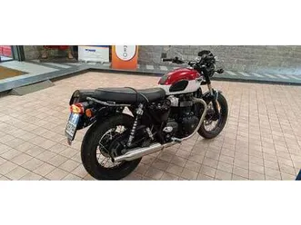 triumph bonneville t100 rosso