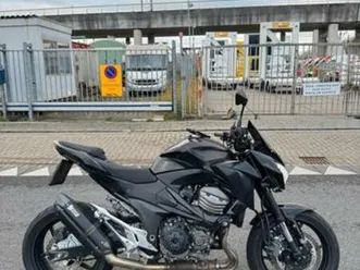 kawasaki z800 - volledig zwart - mivv uitlaat - abs — motoren | kawasaki — marktplaats