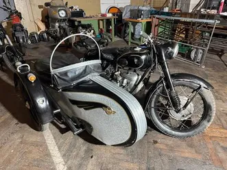 ifa mz bk 350 mit stoye seitenwagen