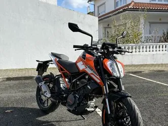 ktm duke 125 nova sé, santa maria e meixedo