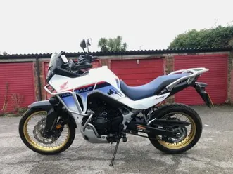 2023 honda transalp xl750 2 key history michelin crash bar sump guard led fog light