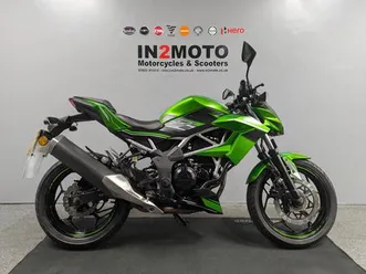 kawasaki z125 2020 (20) kawasaki in green with 8,376 miles 125 cc