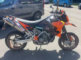 ktm 950 sm der klassiker , wenig km, akrapovic, top zustand
