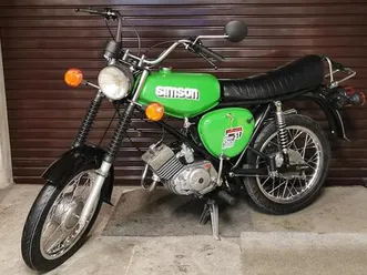 simson s51 enduro saftgrün - 4gang - vape - kba papiere