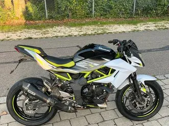 kawasaki z125 – top zustand, garagenmotorrad, a1-tauglich