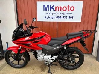 honda cbf 125 wtrysk sprowadzona tylko 3500km jak nowa raty transport kętrzyn