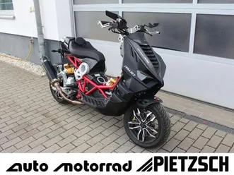 italjet dragster 300 abs akrapovic malossi öhlins