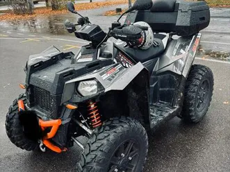 polaris scrambler xp 1000 inkl. original polaris schneepflug