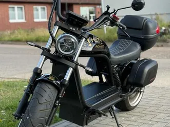 e-chopper citytwister 6.0s inkl. viel zubehör 45ah akku scooter