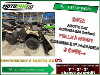 2023 arctic cat alterra 600 ltd alterra600 alterra 600 ltd eps bas km pelle a neig