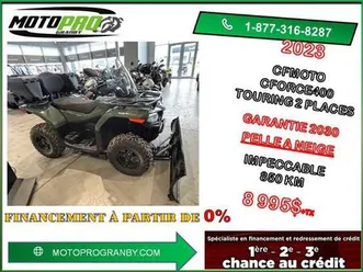 2023 cfmoto cforce 400 touring cforce400 cforce 400 touring vrai 2 places neige