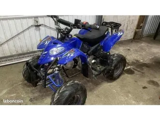 ? quad enfant thermique 125 cc – parfait état – batterie & carbu neufs ?