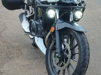 honda cb 500 x + bagagerie shad