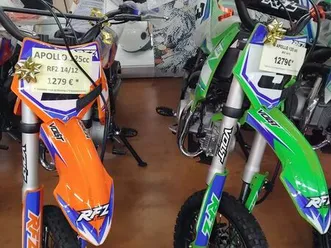 apollo 125 rfz - 14/12 - 4 temps - rouge ou orange ou verte