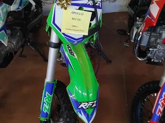 apollo 125 rfz - 4 temps - 14/17 - verte