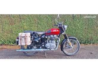 royal enfield classic 500 redditch – série limitée, 4 958 km, état parfait