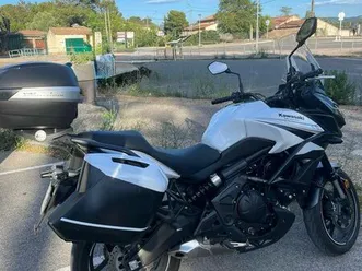à vendre : kawasaki versys 650 – année 2020 – bridée a2 (47,5 ch) kilométrage : 20 238 km (évolutifs)