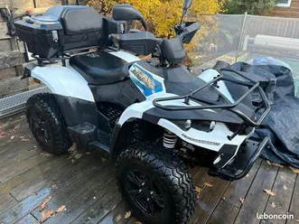 quad électrique hytrack avec coffre