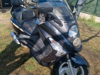 scooter sym gts 125cm3 bleu nuit