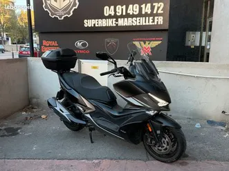 ⭐️ kymco x citing 400 se abs noir mat top case garantie 12 mois première main révision ok ☑️