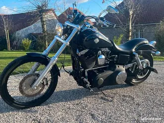 harley-davidson dyna wide glide 1600 – 9 000 km – état irréprochable