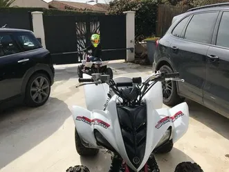 quad raptor 350 - homologue - entretenu