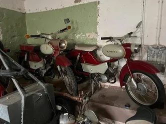 simson star bj 1973 org. kindersitz