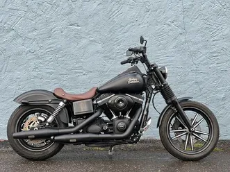 harley-davidson fxdbc street bob special *5hd1*klappenauspuff*